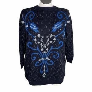 Vintage Distinctly Different Oversized chunky sweater women’s 20w